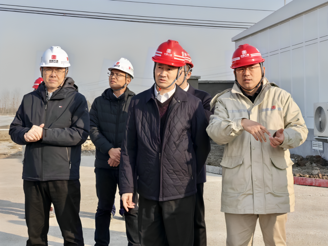 大唐江蘇公司黨委書記郭亞斌到泰州多能互補項目開展督導檢查