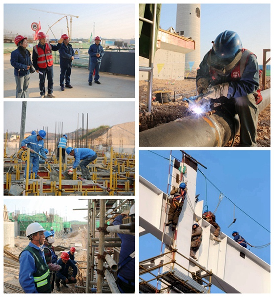 尋找“最美建設(shè)者”！陜煤石電開展工地?cái)z影主題黨日活動(dòng)