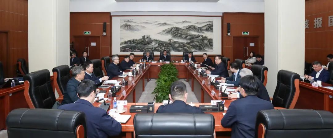 中核集團(tuán)會見東方電氣集團(tuán)總經(jīng)理、黨組副書記張彥軍一行