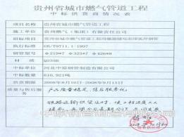 貴州省城市燃氣管道工程